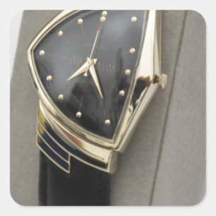 Sticker Carré Montre électrique c.1957 de Hamilton Ventura