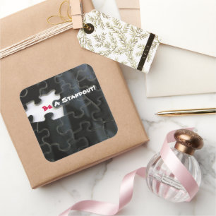 Sticker Carré Morceau absent de puzzle