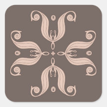 Motif tulipe kazakh