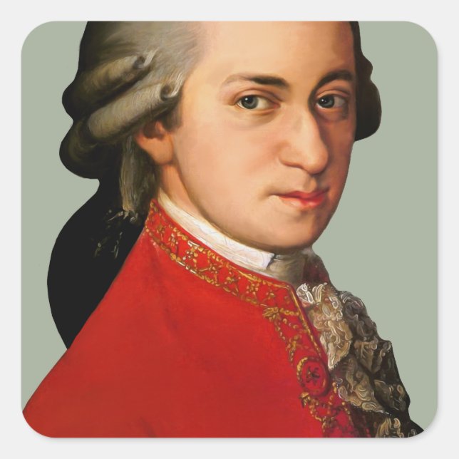 Sticker Carré mozART (Devant)