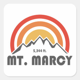 Sticker Carré Mt. Marcy