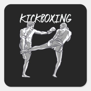 Sticker Carré Muay Thai