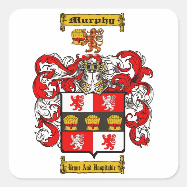 Sticker Carré Murphy (Devant)