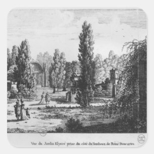 Sticker Carré Musée des Monuments Français, Paris