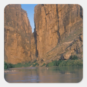 Sticker Carré NA, États-Unis, Texas, Parc national de Big Bend. 