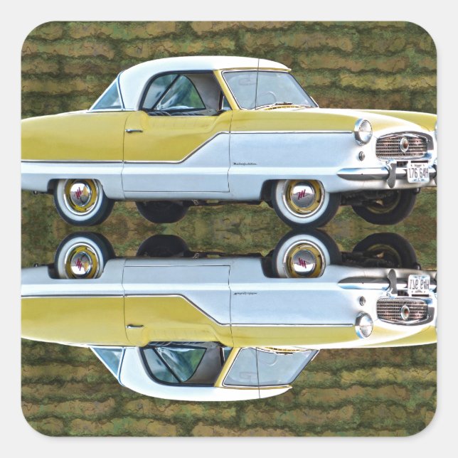 Sticker Carré Nash Metropolitan (Devant)