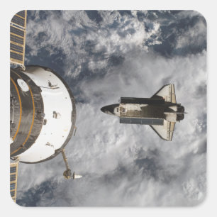 Sticker Carré Navette spatiale Atlantis 3