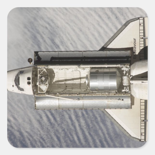 Sticker Carré Navette spatiale Endeavour 9 (Devant)