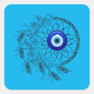 Sticker Carré Nazar Eye :-)