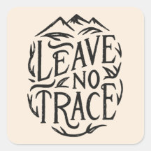 Ne laissez aucune trace de camping