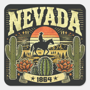 Sticker Carré Nevada