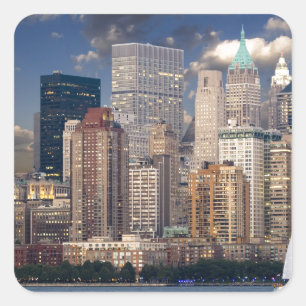Sticker Carré New York City Manhattan
