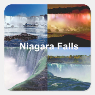 Sticker Carré Niagara Falls New York