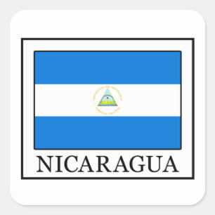 Sticker Carré Nicaragua