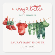 Noël Joyeux petit Baby shower Hommes Neutre