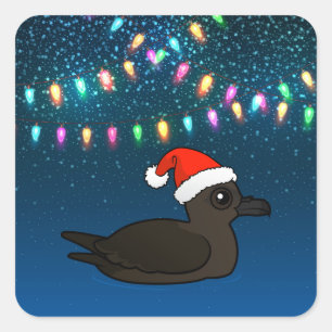 Sticker Carré Noël Shearwater
