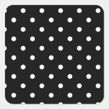 Noir et blanc à pois