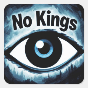 Sticker Carré NoKingsEvilEye