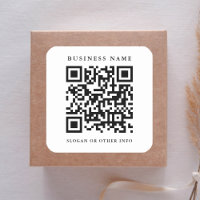 Nom commercial minimal du lien de code QR