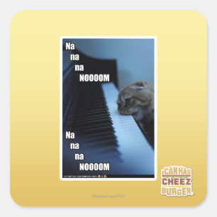 Sticker Carré Nooom de Na de Na de Na
