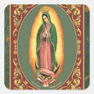 Sticker Carré notre dame de guadalupe