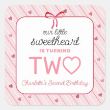 Notre Petit Chou Pour Son Deuxième Anniversaire De