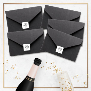 Sticker Carré Nous Faisons Toujours De La Typographie Mariage An