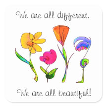 Nous Sommes Toutes Différentes Et Belles Fleurs Di