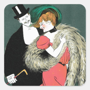 Sticker Carré Novita Per Signora ~ E.A. Mele co.