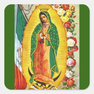 Sticker Carré Nuestra Señora de Guadalupe