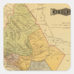 Sticker Carré Nuevo Leon