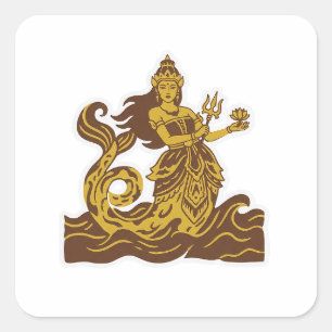 Sticker Carré Nyi Roro Kidul