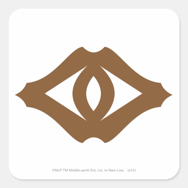 Sticker Carré Oeil de Sauron (Devant)