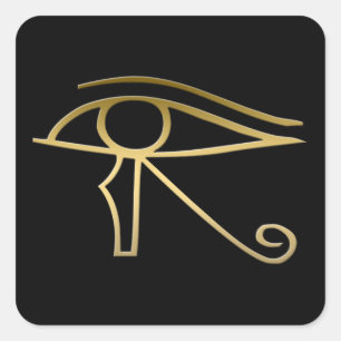 Sticker Carré Oeil de symbole d'Egyptien de Horus