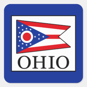 Sticker Carré Ohio