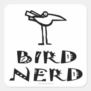 Sticker Carré Oiseaux, Observation des oiseaux, Ornithologie