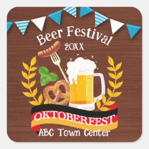 Sticker Carré Oktoberfest