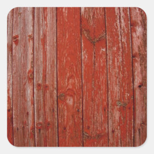 Sticker Carré Old red