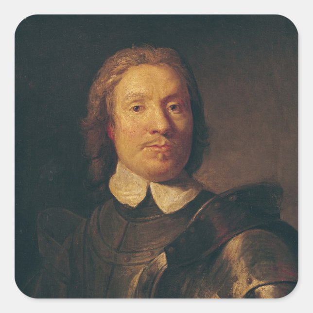 Sticker Carré Oliver Cromwell (Devant)