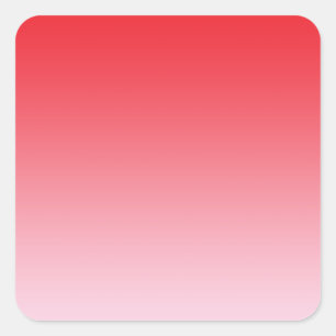 Sticker Carré Ombre rouge