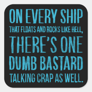 Sticker Carré On Every Ship