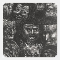Onze visages grotesques