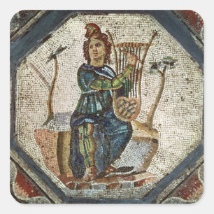 Sticker Carré Orphée Charming Animaux