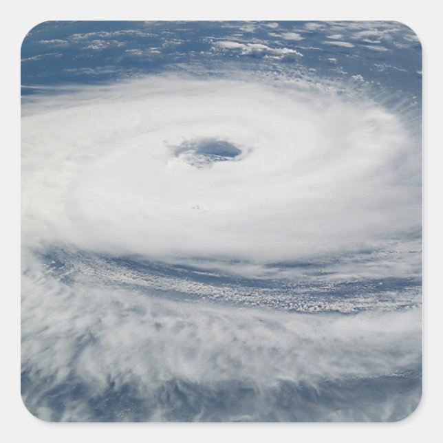 Sticker Carré Ouragan Catarina (Devant)