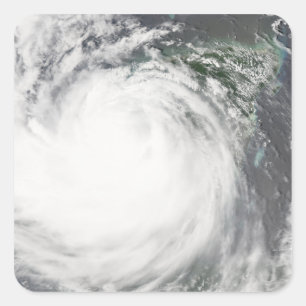 Sticker Carré Ouragan Dean 2