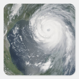 Sticker Carré ouragan Katrina 2
