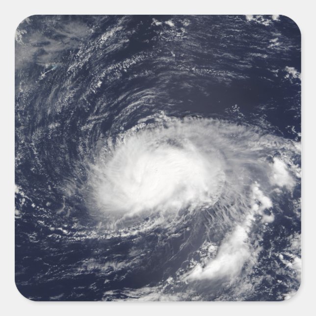 Sticker Carré Ouragan Kyle (Devant)