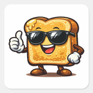 Sticker Carré Pain perdu thumbs up