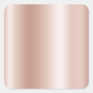 Sticker Carré Pale Rose blanc Ombre à huile