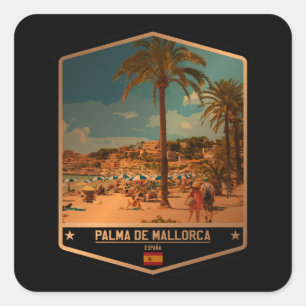 Sticker Carré Palma de Majorque